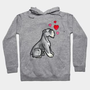 Miniature Schnauzer love Hoodie